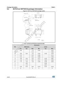 TS3011IYLT Datasheet Page 16