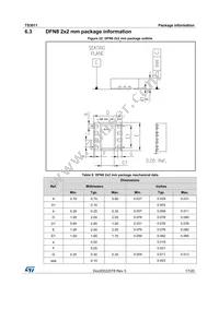 TS3011IYLT Datasheet Page 17