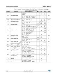 TS3021AILT Datasheet Page 6