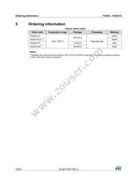 TS3021AILT Datasheet Page 18
