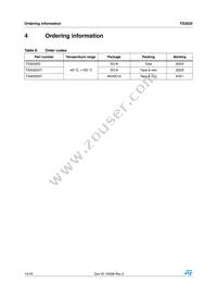 TS3022ID Datasheet Page 14