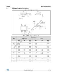 TS3022IYST Datasheet Page 15