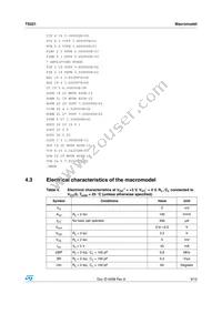 TS321IDT Datasheet Page 9