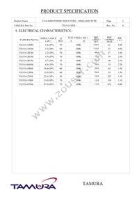 TS3316-470M Datasheet Page 2