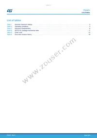 TS3431AILT Datasheet Page 16