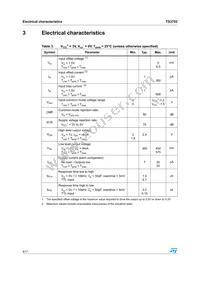 TS3702CN Datasheet Page 4