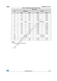 TS420-700T Datasheet Page 11