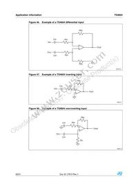 TS4604IPT Datasheet Page 20