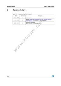 TS462CD Datasheet Page 12