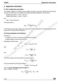 TS4851EIJT Datasheet Page 20