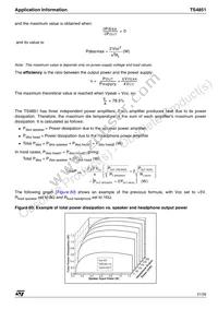 TS4851EIJT Datasheet Page 21