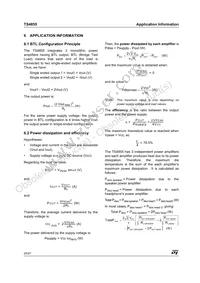 TS4855EIJT Datasheet Page 20