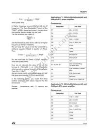 TS4871IQT Datasheet Page 23