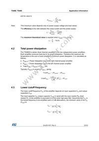 TS489IQT Datasheet Page 23