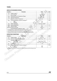 TS4900ID Datasheet Page 2