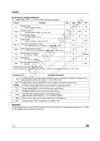 TS4900ID Datasheet Page 4