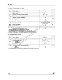 TS4902IDT Datasheet Page 2