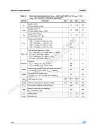 TS4961TIQT Datasheet Page 8