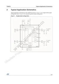 TS4975EIJT Datasheet Page 3