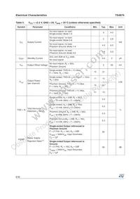 TS4975EIJT Datasheet Page 6