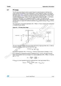 TS4982IQT Datasheet Page 21