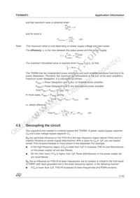 TS4984EIJT Datasheet Page 21