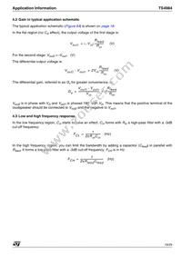 TS4984IQT Datasheet Page 19