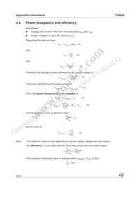 TS4985EIJT Datasheet Page 20