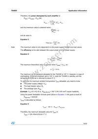 TS4995EIJT Datasheet Page 19