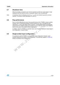 TS4995EIJT Datasheet Page 21