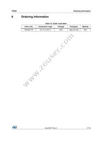 TS555CD Datasheet Page 17