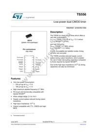 TS556CDT Datasheet Cover
