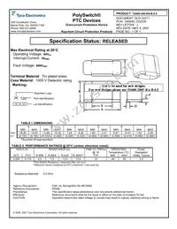 TS600-200-RA-B-0.5-2 Datasheet Cover