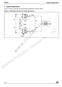 TS615IPWT Datasheet Page 2