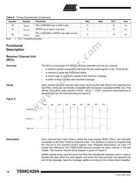 TS68C429AVR Datasheet Page 14