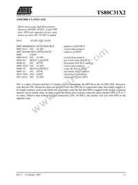 TS80C31X2-LCB Datasheet Page 11