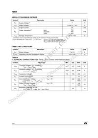 TS836-4IPT Datasheet Page 2