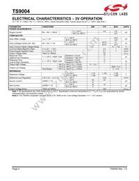TS9004ISN16T Datasheet Page 4