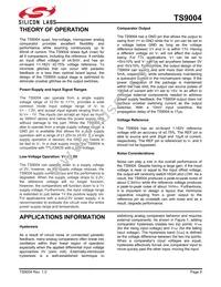 TS9004ISN16T Datasheet Page 9