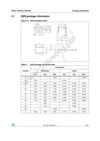 TS912IN Datasheet Page 17