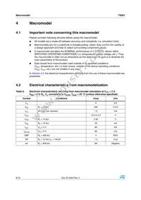 TS921IN Datasheet Page 8
