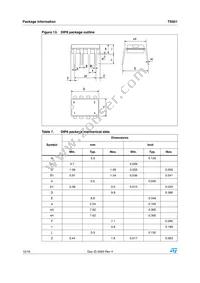TS921IN Datasheet Page 12