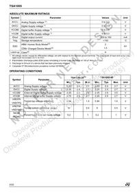 TSA1005-40IFT Datasheet Page 2