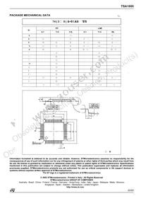 TSA1005-40IFT Datasheet Page 22