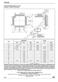 TSA1203IFT Datasheet Page 20