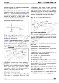 TSA1401IF Datasheet Page 14