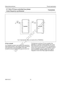 TSA5059ATS/C1 Datasheet Page 16