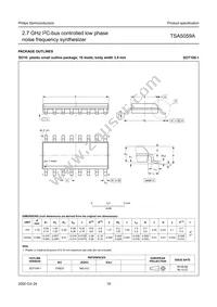 TSA5059ATS/C1 Datasheet Page 18