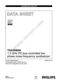 TSA5060ATS/C1 Datasheet Cover
