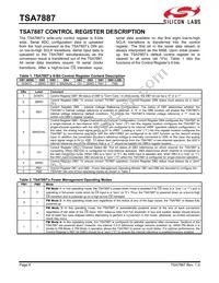 TSA7887BRZ-REEL Datasheet Page 8